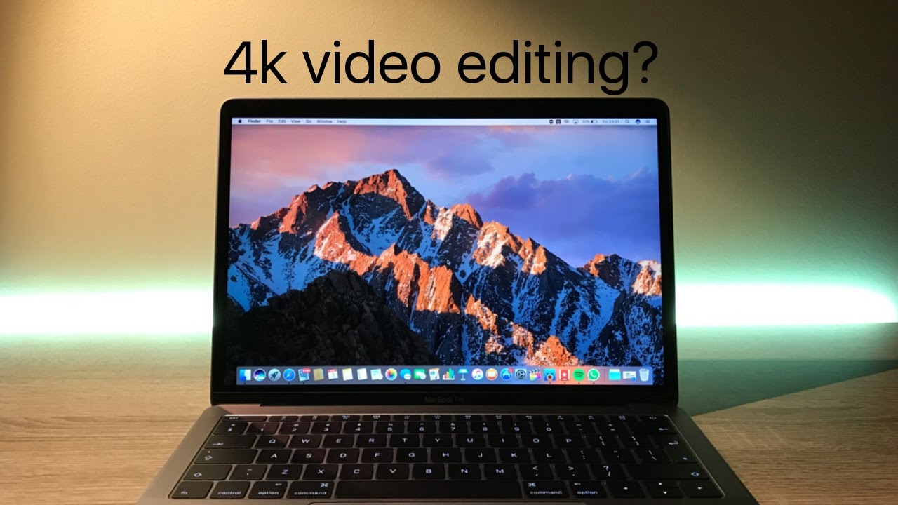 viddeo editing for mac book